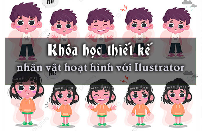 thiết kế nhân vật hoạt hình
